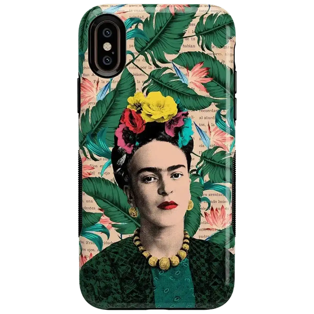 Find Your Muse | Frida Kahlo Portrait Floral Case