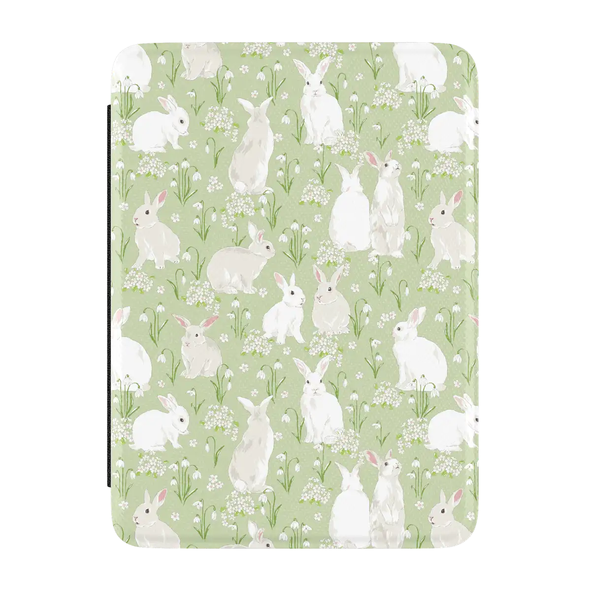 Hop to it | Green Bunny Kindle Case