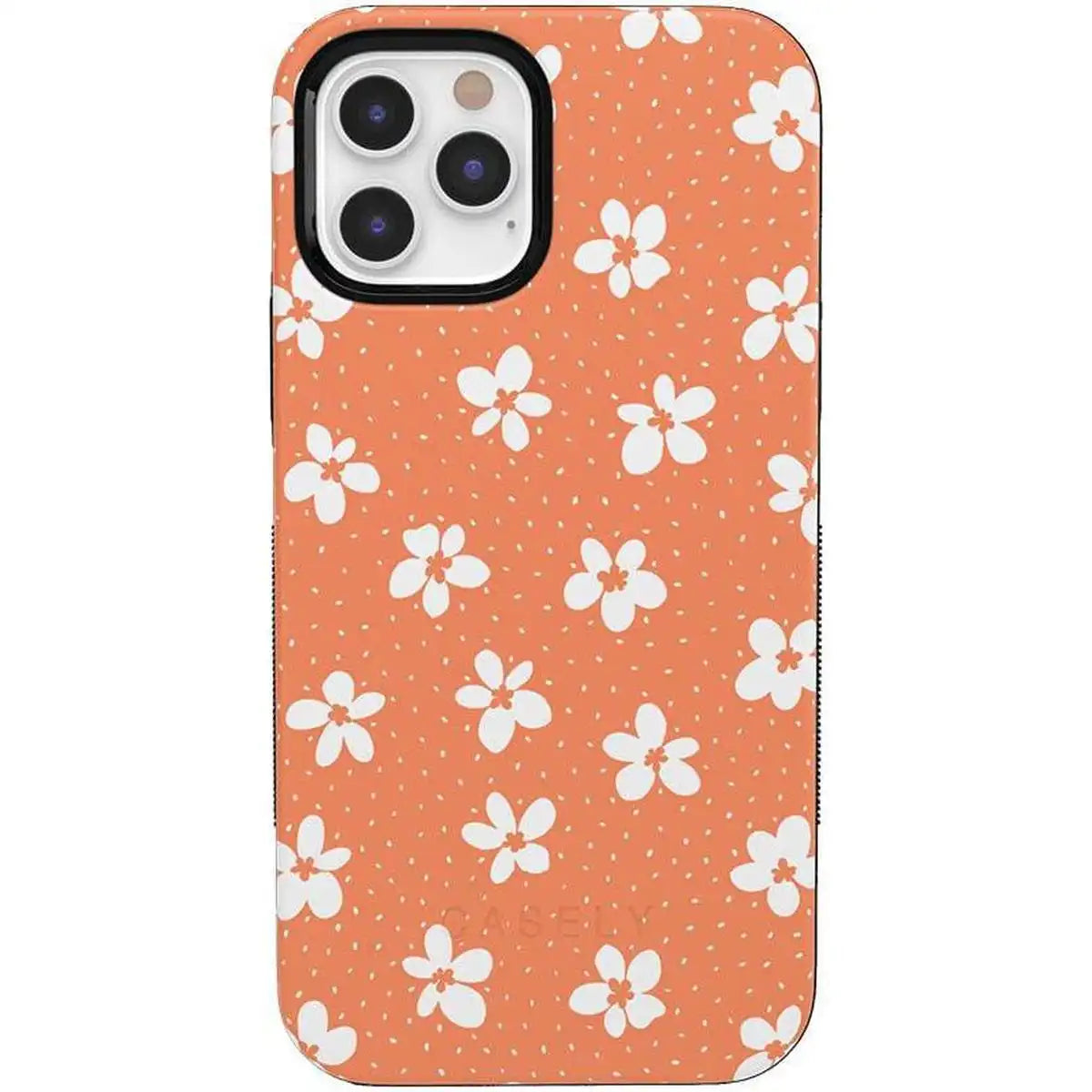 Flower My World | Burnt Orange Floral Case