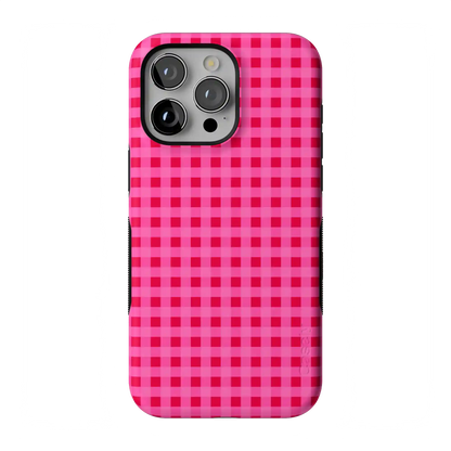 Sweet Jam | Hot Pink Gingham Case