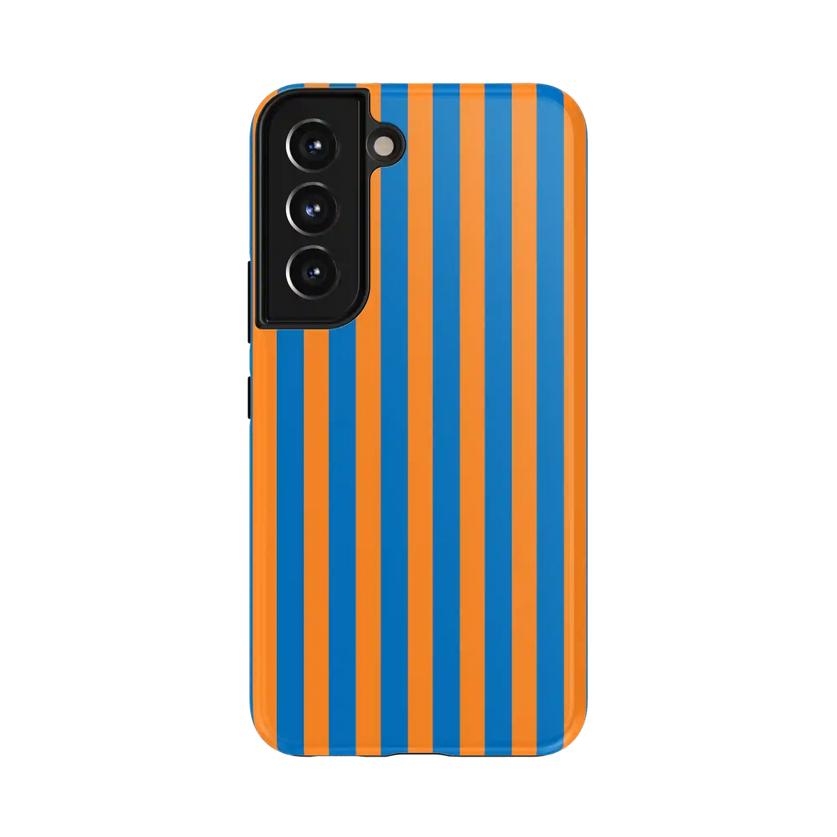 Go New York | Blue & Orange Stripes Case