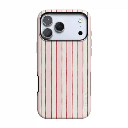 Pretty in Pastel | Blush Stripes Case