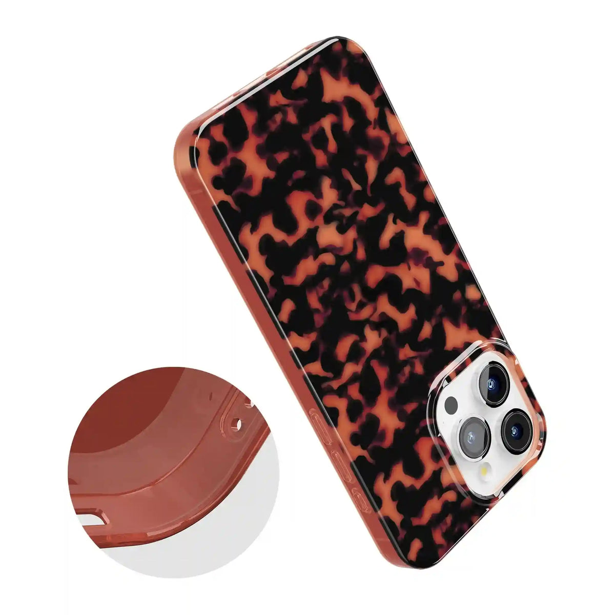 Shell Shocked | Translucent Tortoise Print Case
