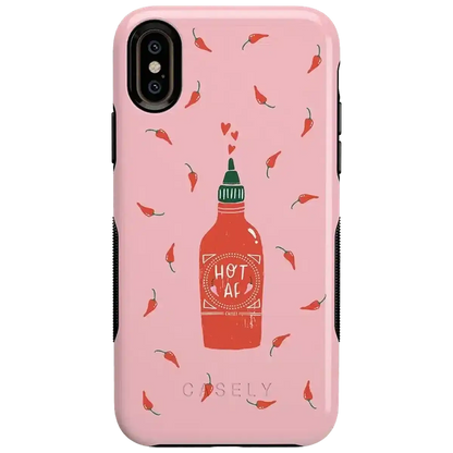Spicy AF | Pink Chili Hot Sauce Case