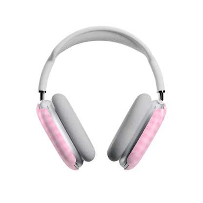 Sweet Jam | Light Pink Gingham AirPods Max Case