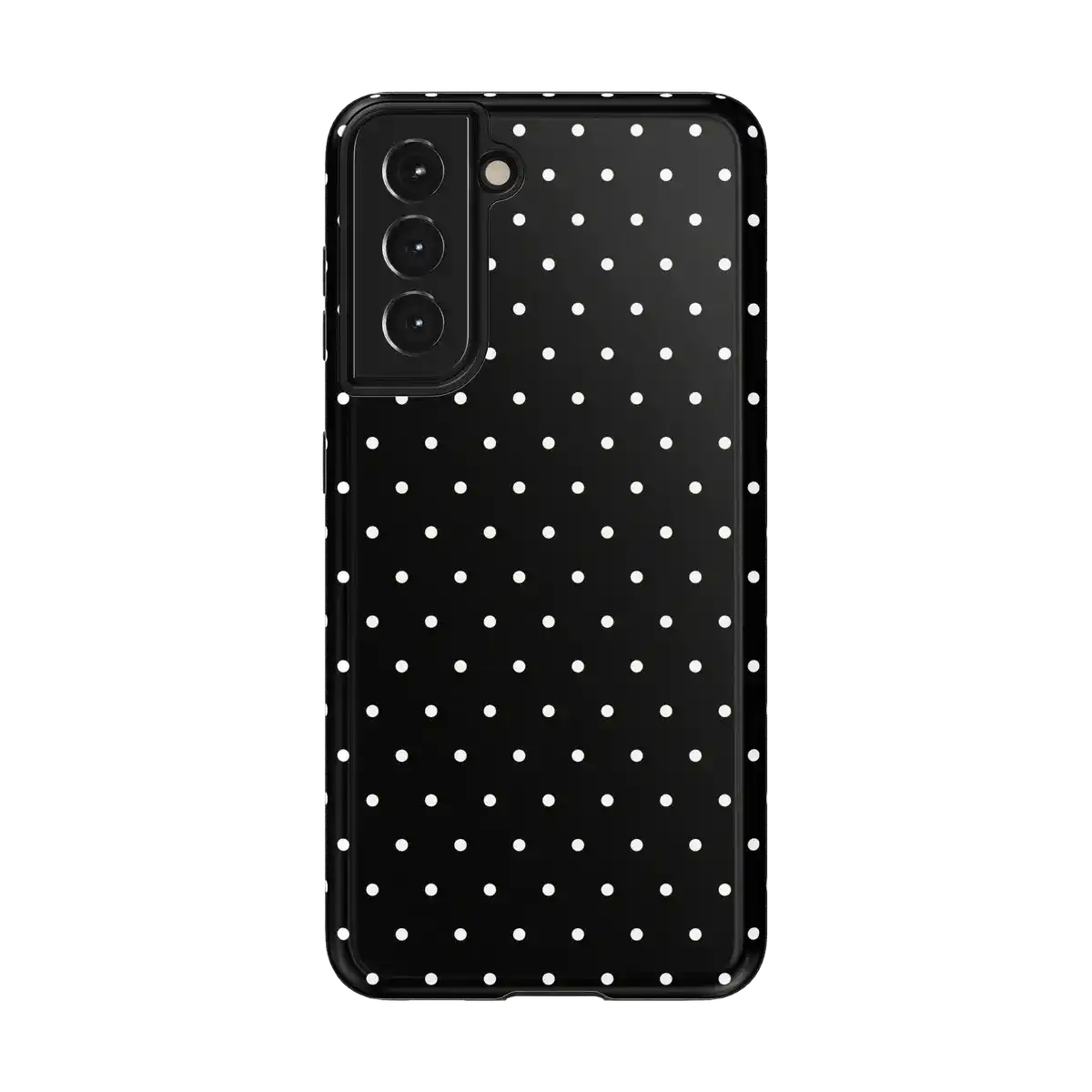 On the Dot | White Polka Dot Case