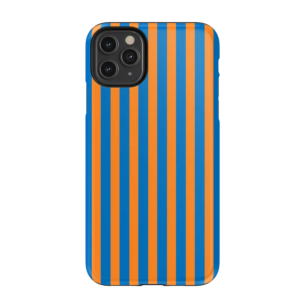 Go New York | Blue & Orange Stripes Case