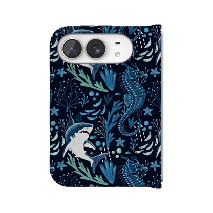 Midnight Reef | Shark Print Case