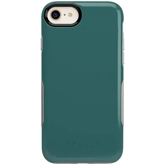 Deep Teal on Nude | Ultra-Protective Bold Case