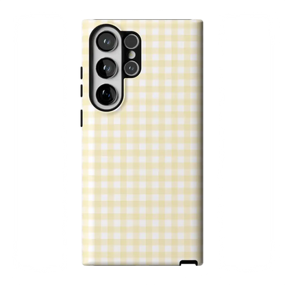 Pastel Picnic | Yellow Gingham Case