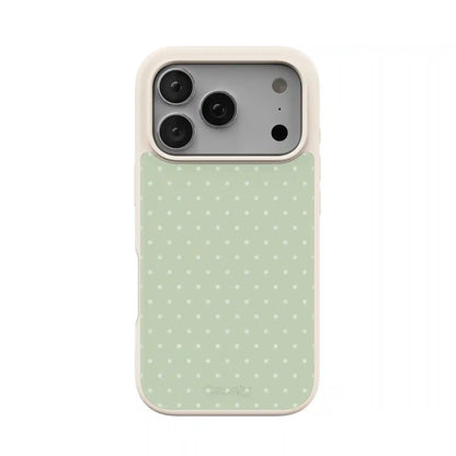 On the Dot | Green Polka Dot Case