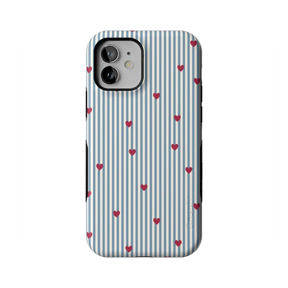 Love Lines | Blue Stripes Case