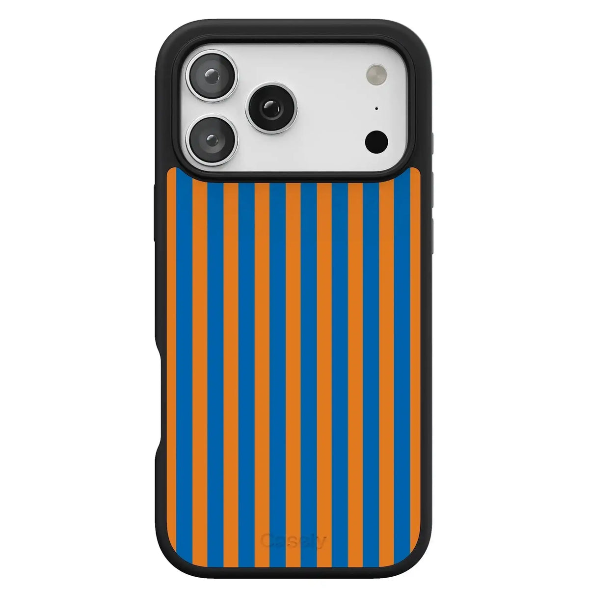 Go New York | Blue & Orange Stripes Case