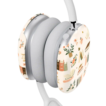 Cozy Fiction | Books & Blooms AirPods Max Case
