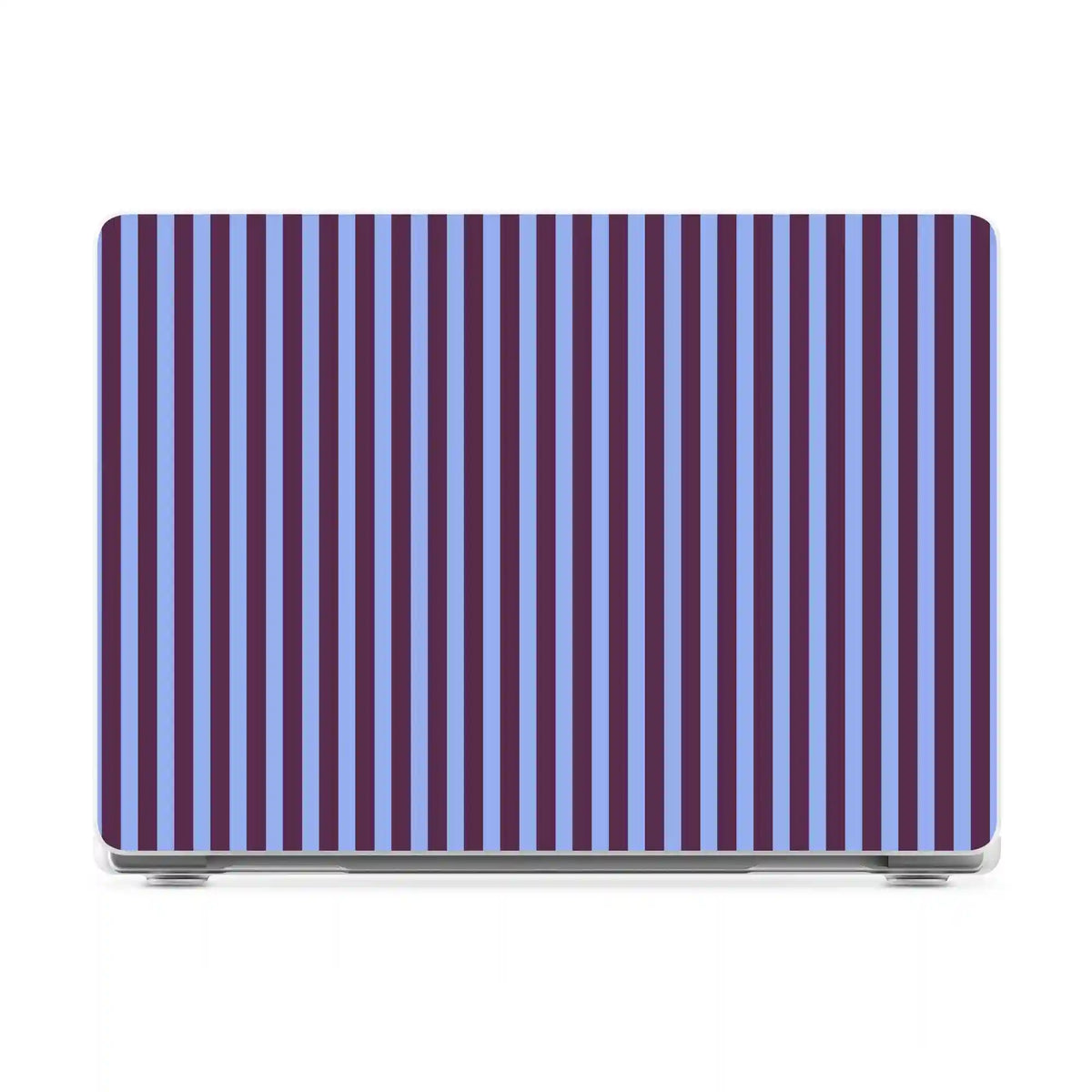 Perfect Stripes | Purple & Blue Stripes Laptop Shell
