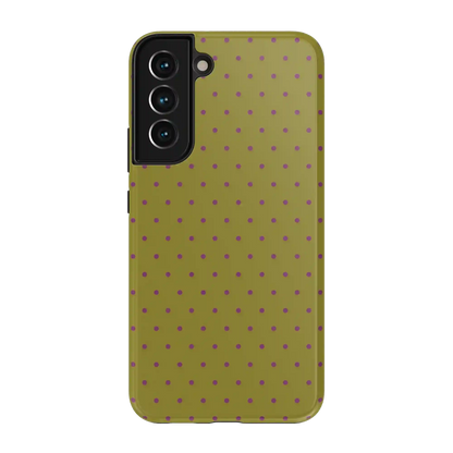 On the Dot | Moss & Plum Dots Case
