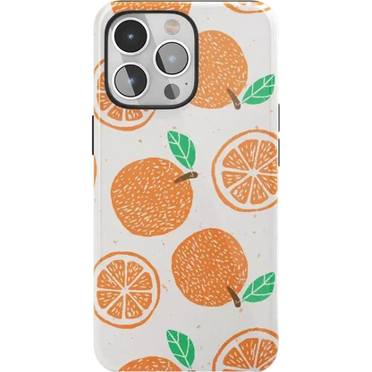 Main Squeeze | Orange Stamped Case
