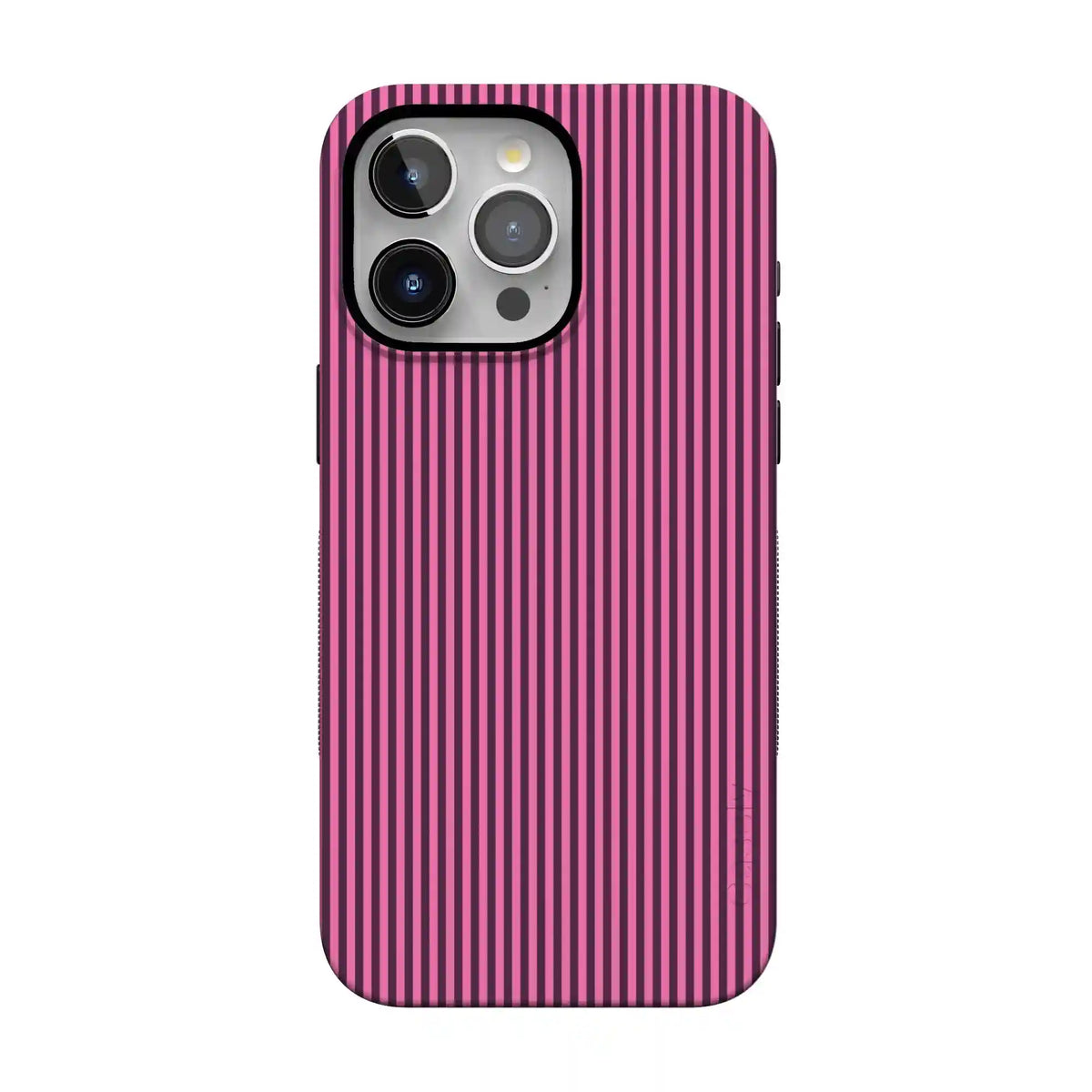 Stripes and the City | Pink & Purple Pinstripe Case
