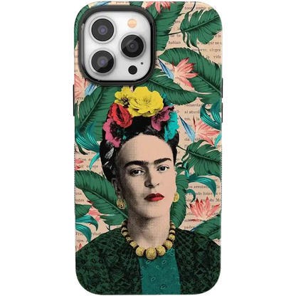 Find Your Muse | Frida Kahlo Portrait Floral Case