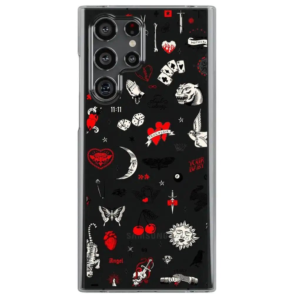 Not a Phase | Clear Flash Tattoo Case