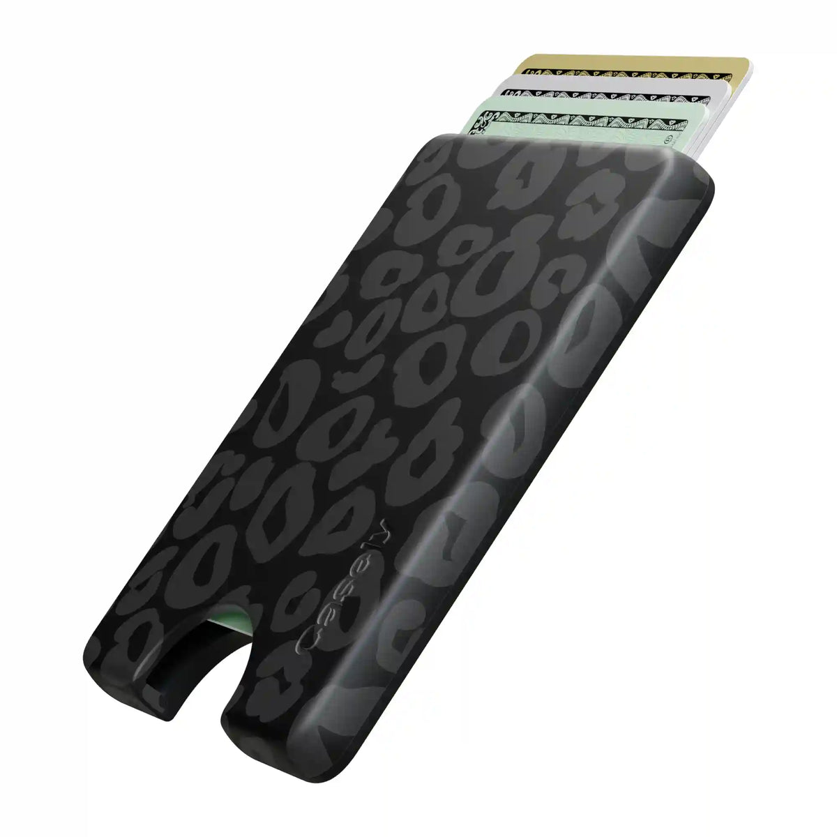 Into the Wild | Black Leopard MagWallet