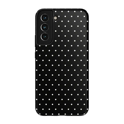 On the Dot | White Polka Dot Case