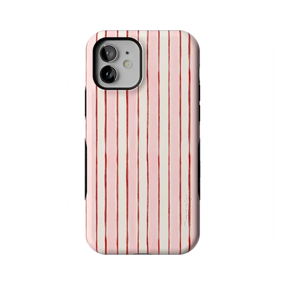 Pretty in Pastel | Blush Stripes Case