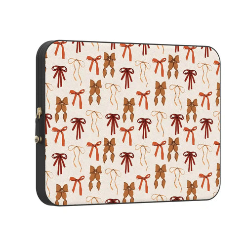Fall Girlie | Pumpkin Spice Bows Laptop Case