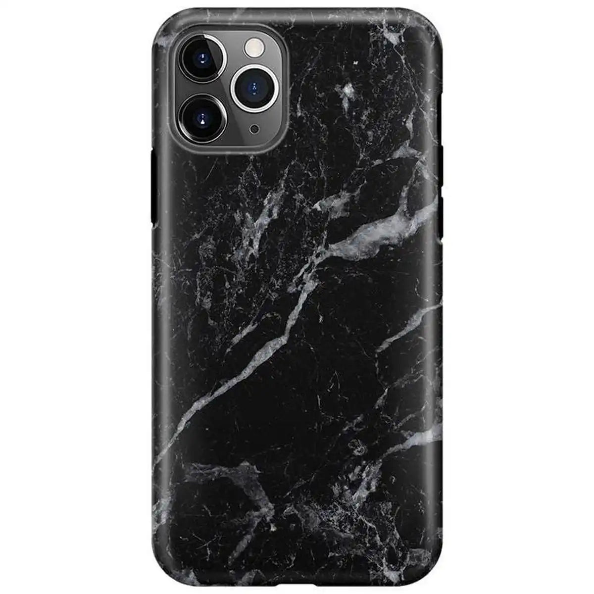 Black Pearl | Classic Black Marble Case