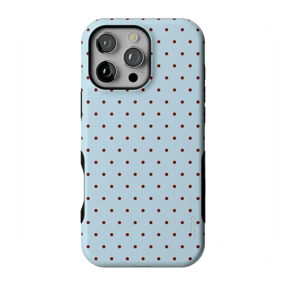 On the Dot | Blue Polka Dot Case