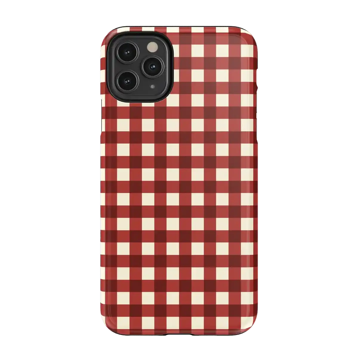 Checked Twice | Red Plaid Case