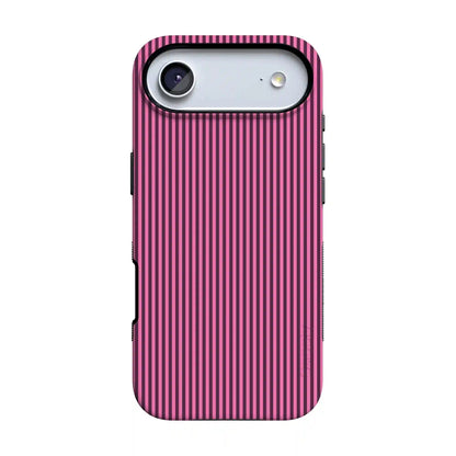 Stripes and the City | Pink & Purple Pinstripe Case