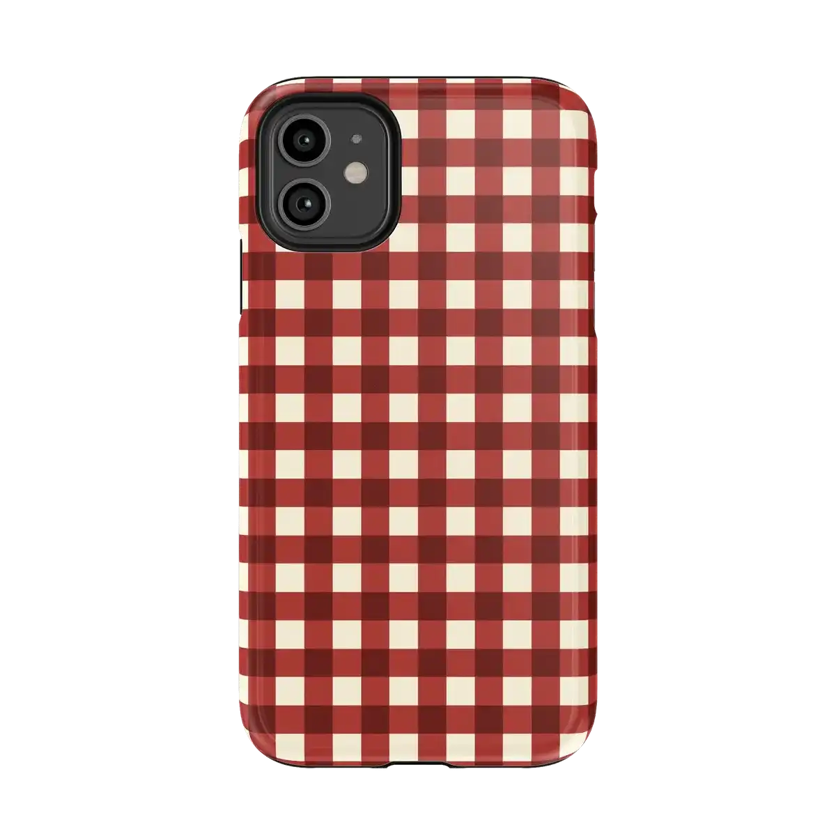 Checked Twice | Red Plaid Case