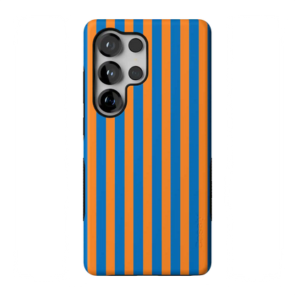 Go New York | Blue & Orange Stripes Case