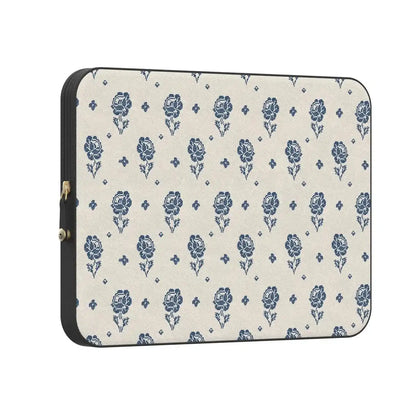 Seaside Stitch | Vintage Roses Laptop Case