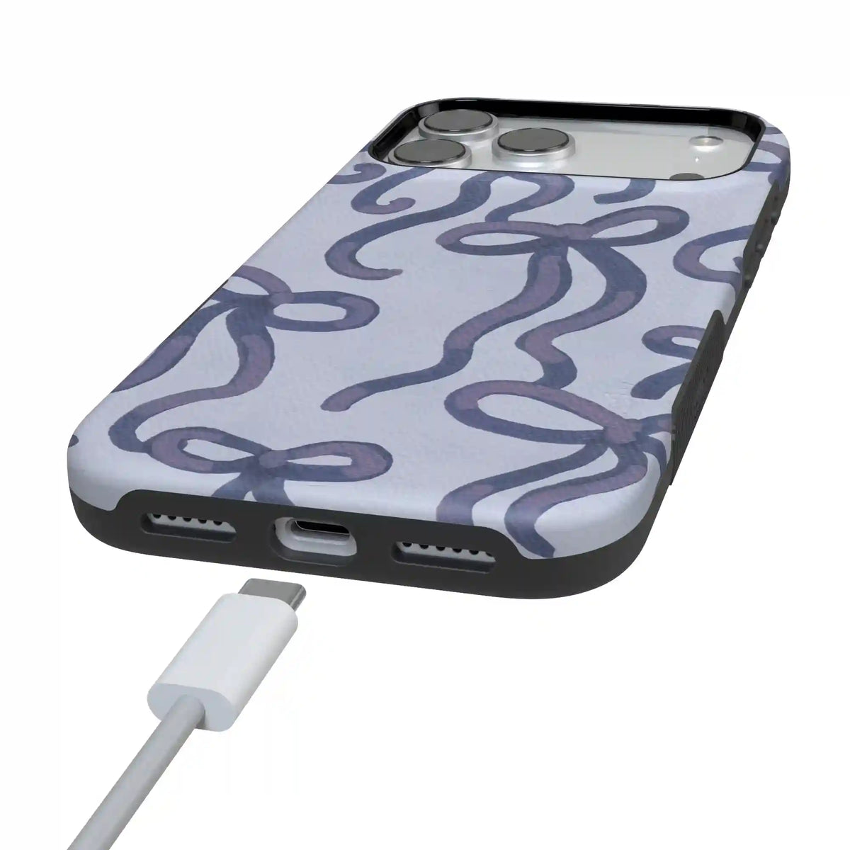 Love Me Knot | Blue Bow Case