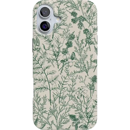 Sage Garden | Green Floral Case