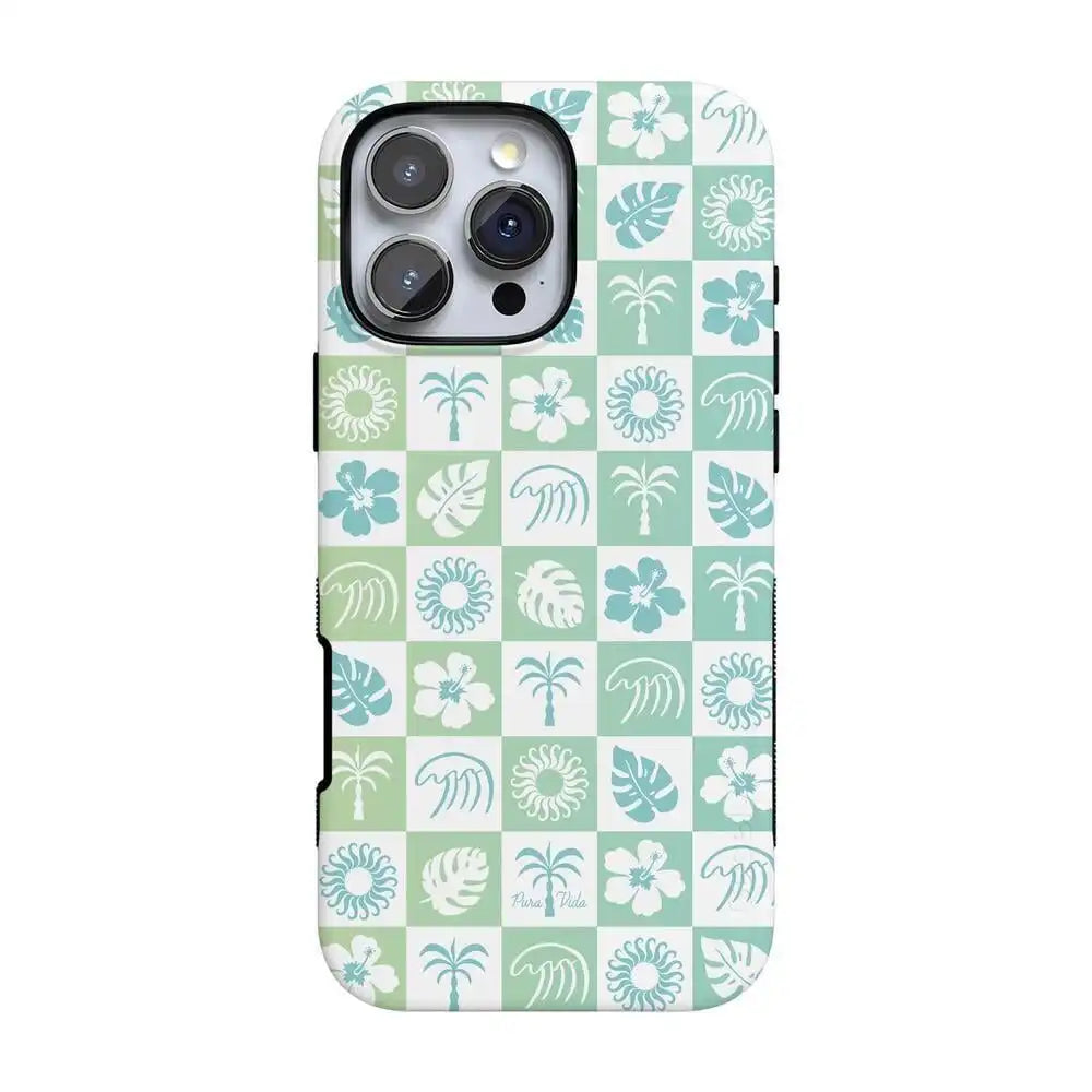 Coastal Checkers | Pura Vida Case
