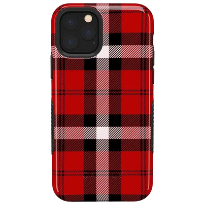 As if! | Red Plaid Case