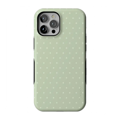 On the Dot | Green Polka Dot Case