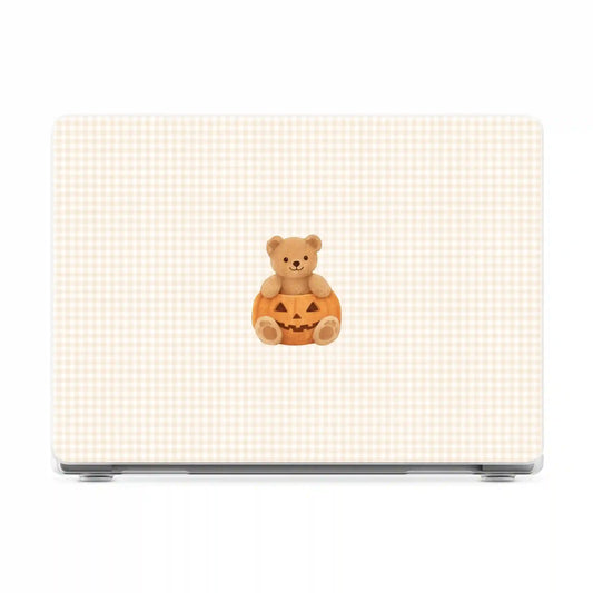 Teddy Boo | Gingham Bear Laptop Shell