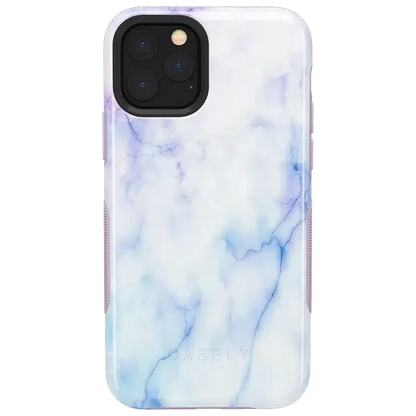 Cotton Candy | Blue & Purple Marble Case