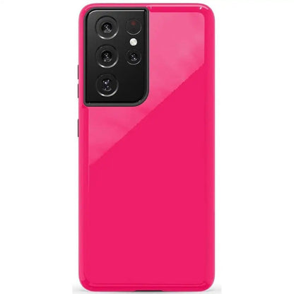 Think Pink | Solid Neon Pink Samsung Case
