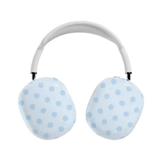 Spotted in SoHo | Light Blue Polka Dot AirPods Max Case