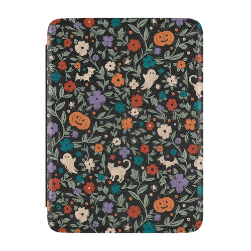 Toil & Bloom | Halloween Floral Kindle Case