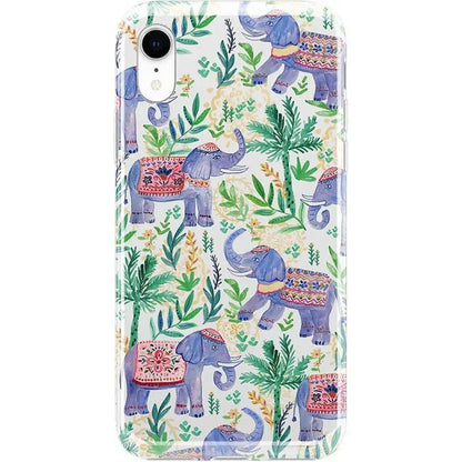 Pastel Gardens | Watercolor Elephant Floral Case