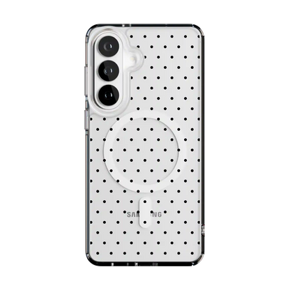 On the Dot | Black Polka Dot Case