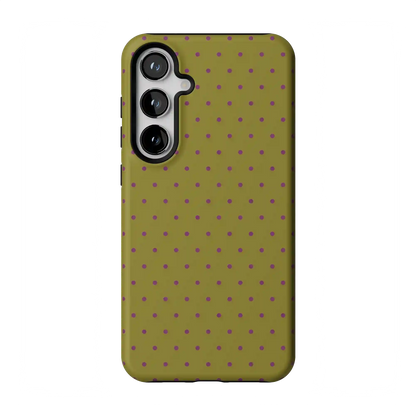 On the Dot | Moss & Plum Dots Case