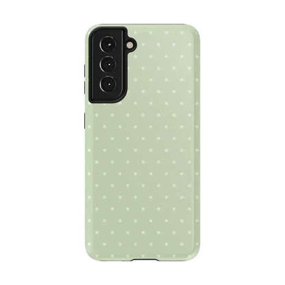 On the Dot | Green Polka Dot Case