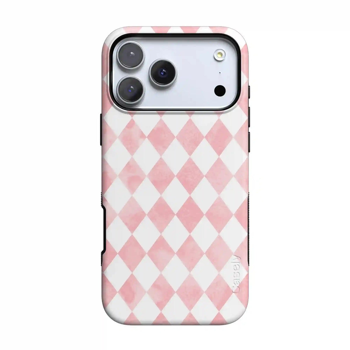 Queen of Diamonds | Pink Watercolor Case